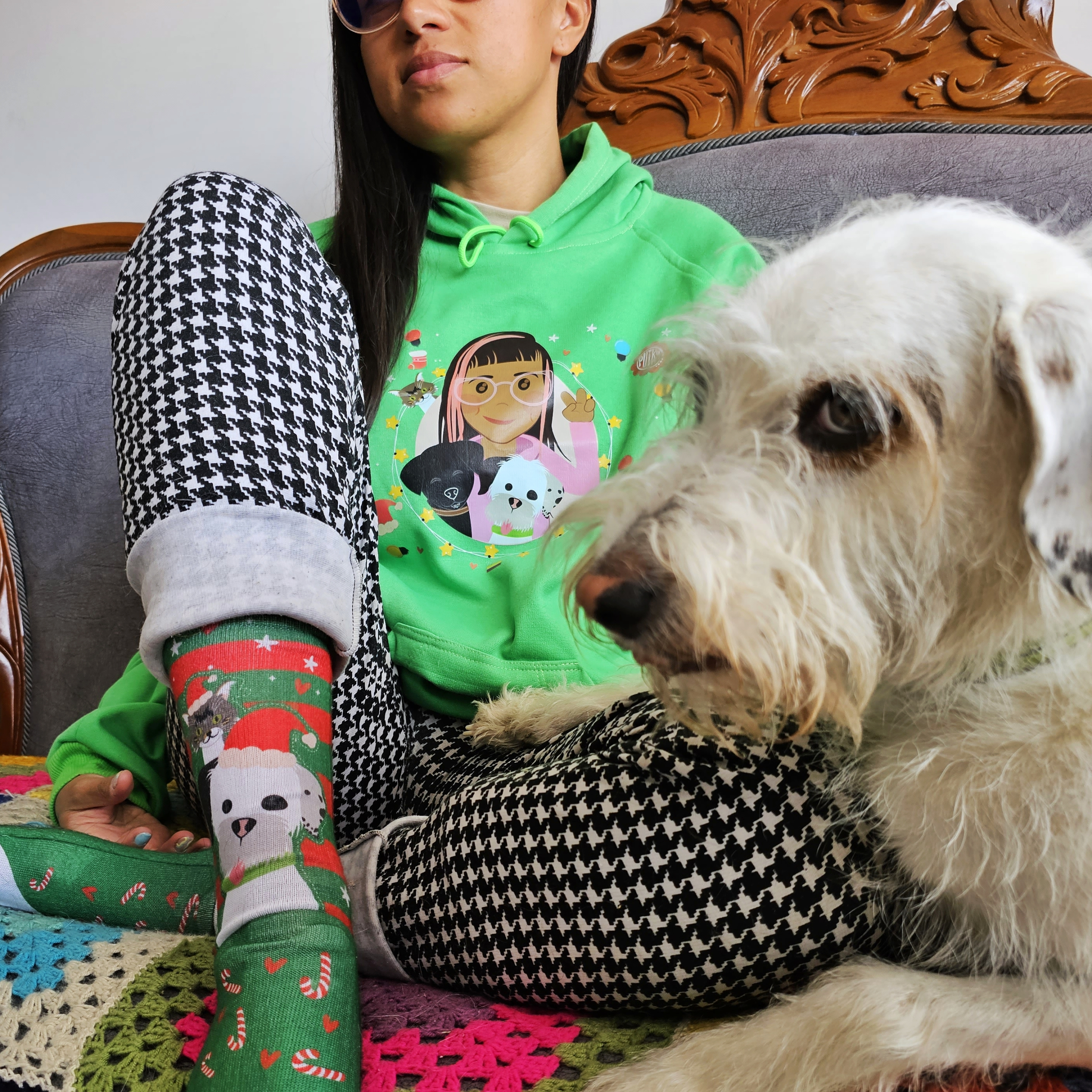 Ropa Navideña Puiky, diseñada con la ternura de las mascotas y la calidez de la familia.