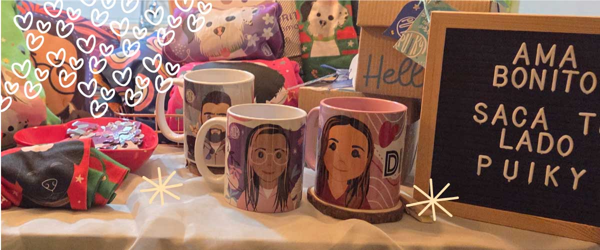 Taller creativo Hello Puiky - Regalos personalizados para parejas en Zipaquirá