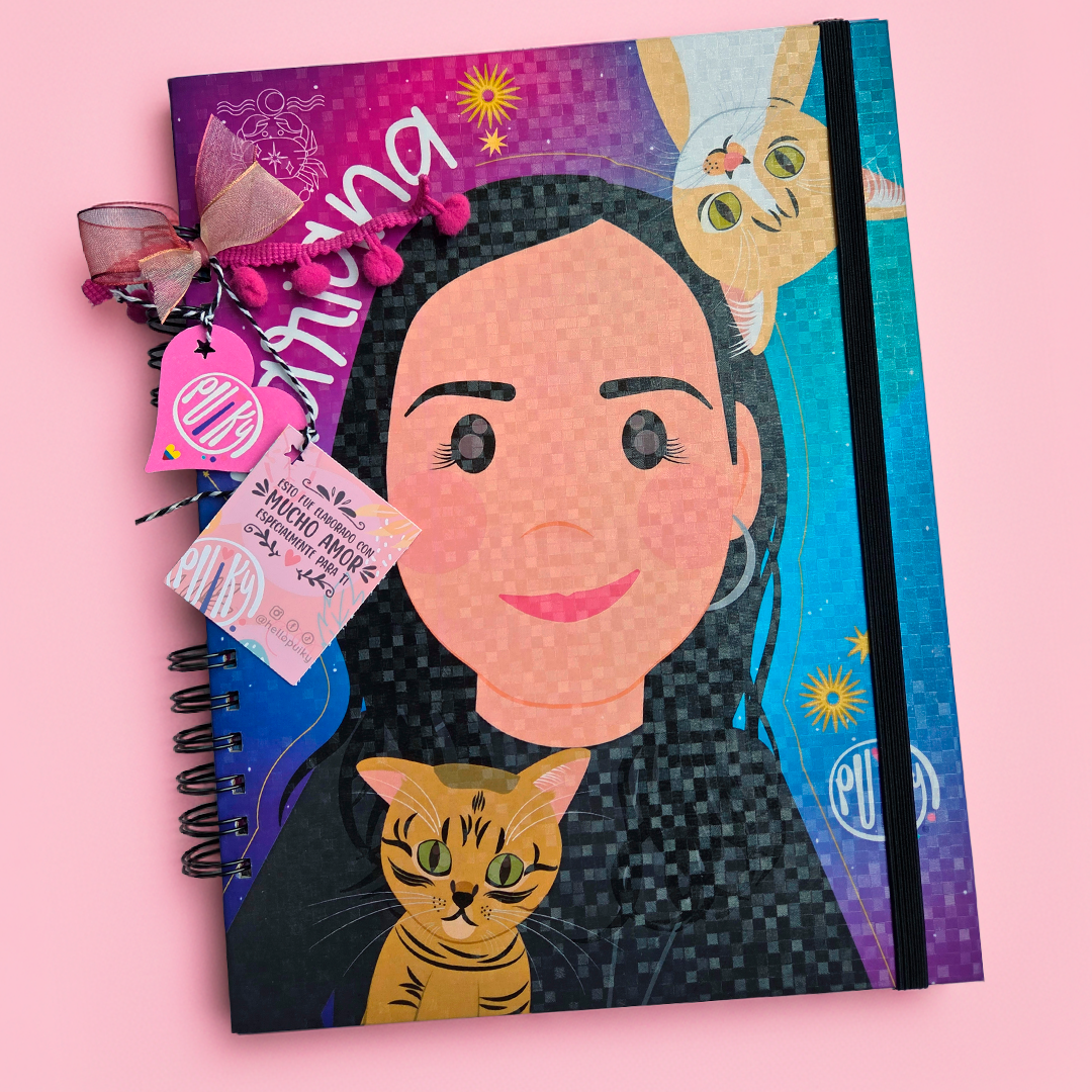 Cuadernos personalizados Día de la mujer estilo Puiky